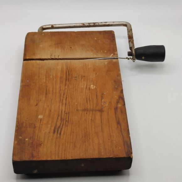 Vintage Retro Mid Century Handcrafted Cheese Slicer MCM Kitchen Decor - Picture 2 of 8